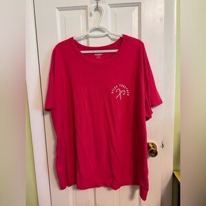 Old Navy Red Easy Tee